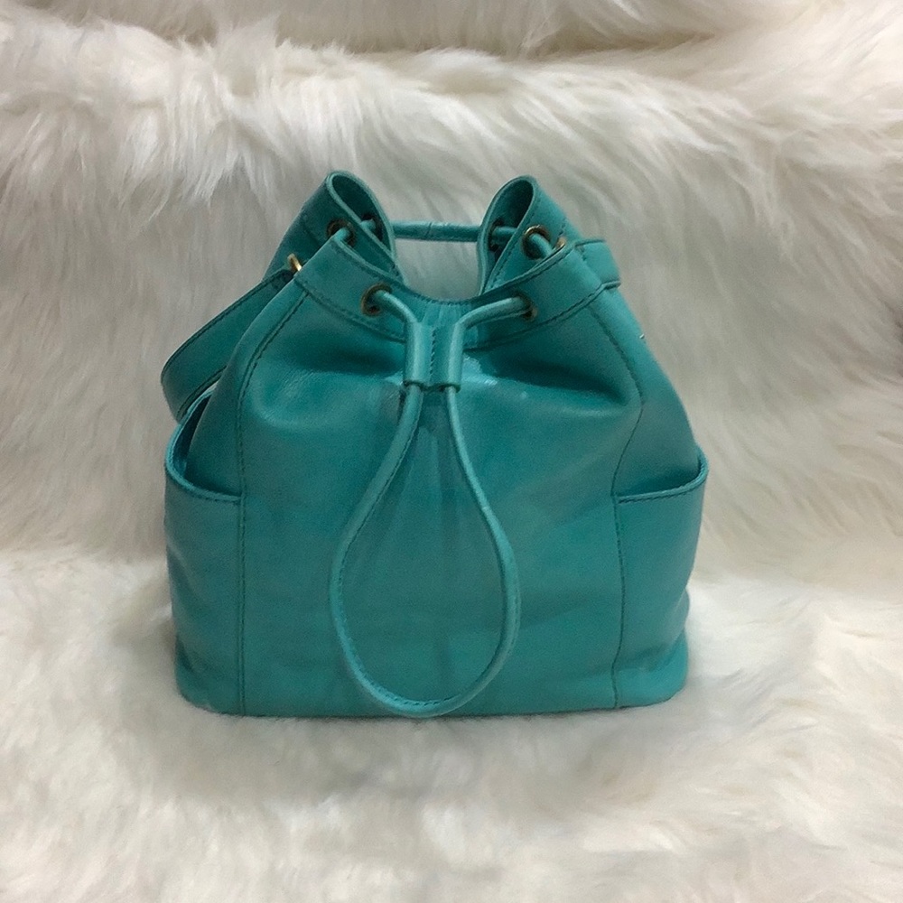 Like New Fossil “Tessa” Drawstring Shoulder Bag - image 8